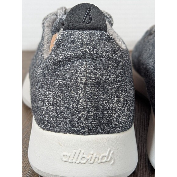 Allbirds Wool Runner Sneakers Mens 10 Gray Wool Casual Stretch Lightweight - Picture 12 of 15